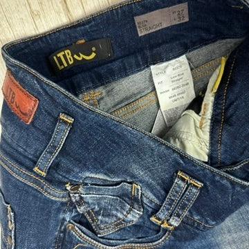 LTB Ladies 'Elsa' Straight Slim Fit Stretch Denim Jeans -Size 27/32