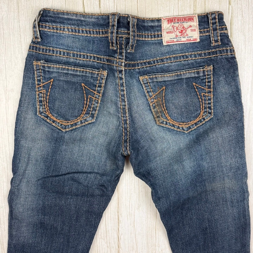True Religion 'Joey' Low Rise Straight Jeans- Size 27
