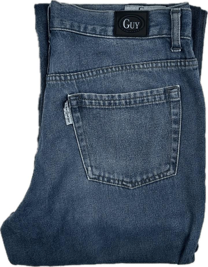 Guy Laroche Vintage 1980's Straight Denim Jeans - Size 32