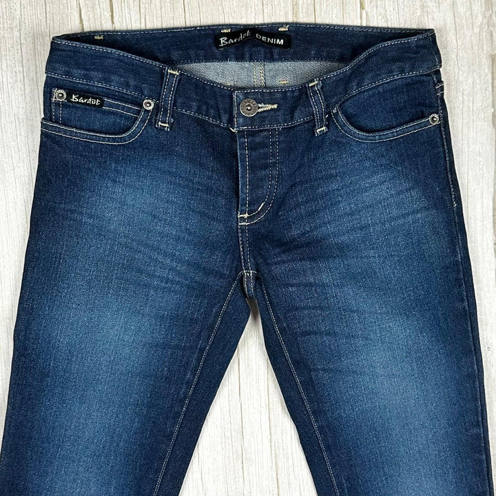 Bardot Denim Y2K Aussie Made Low Rise Boot Flare Jeans  -Size 8