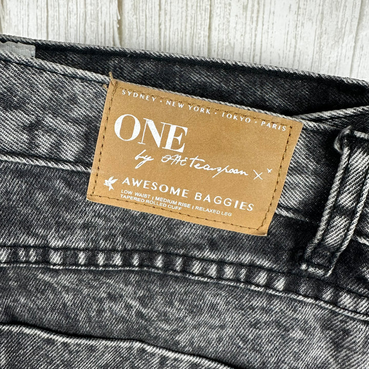 One Teaspoon Ladies Destroyed 'Awesome Baggies' Jeans - Size 24
