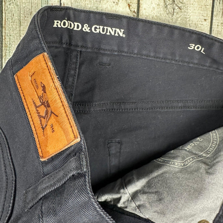 Rodd & Gunn Mens Navy Straight Fit Jeans - Size 30 - Jean Pool