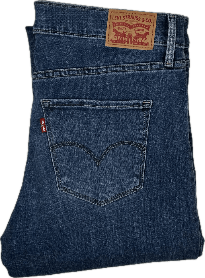 Ladies Levis 311 Shaping Skinny Studded Jeans - Size 31