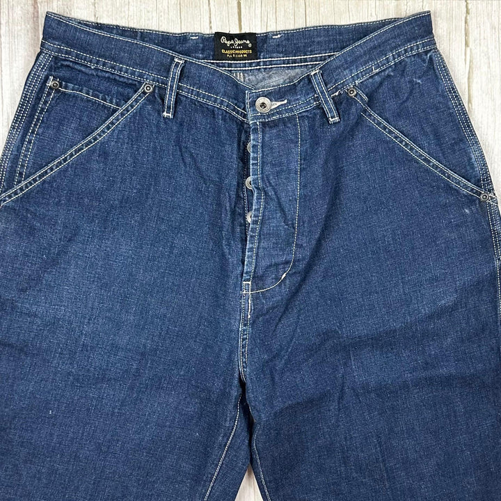 Pepe London 'Hammer' 90's Carpenter Style Jeans- Size 32