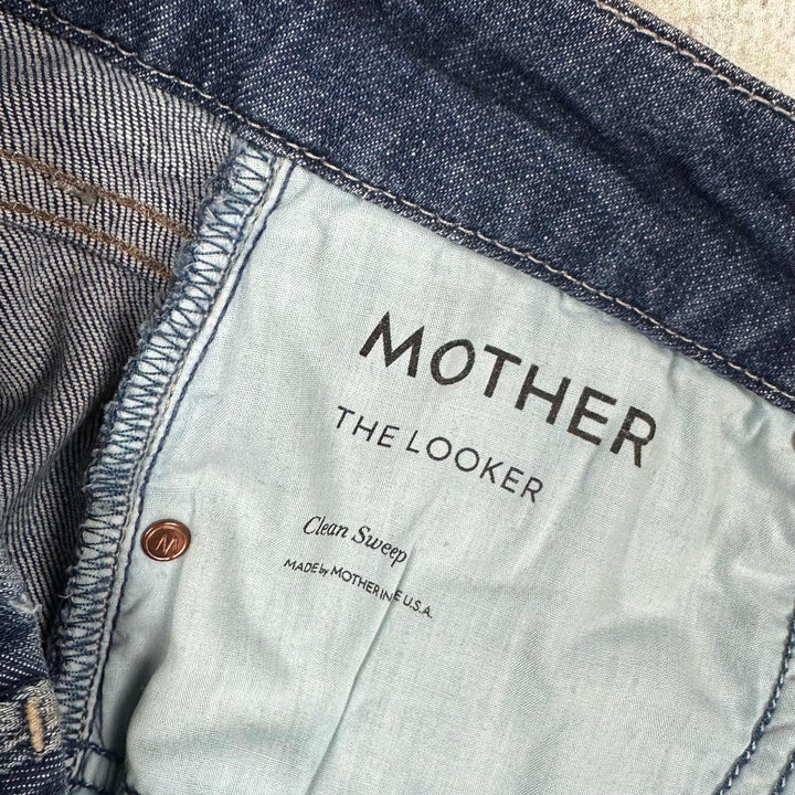Mother 'The Looker' Clean Sweep Skinny Jeans - Size 27 - Jean Pool
