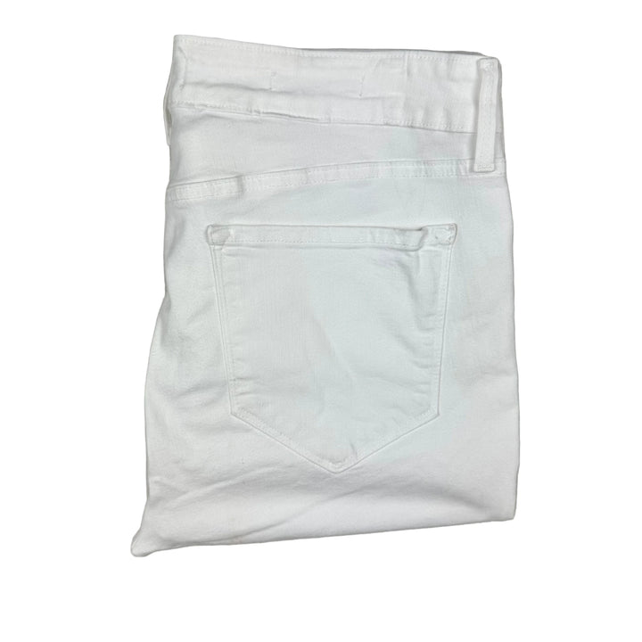 NYDJ - 'Lift & Tuck' MARILYN Straight White Jeans -Size 12US suit 16AU