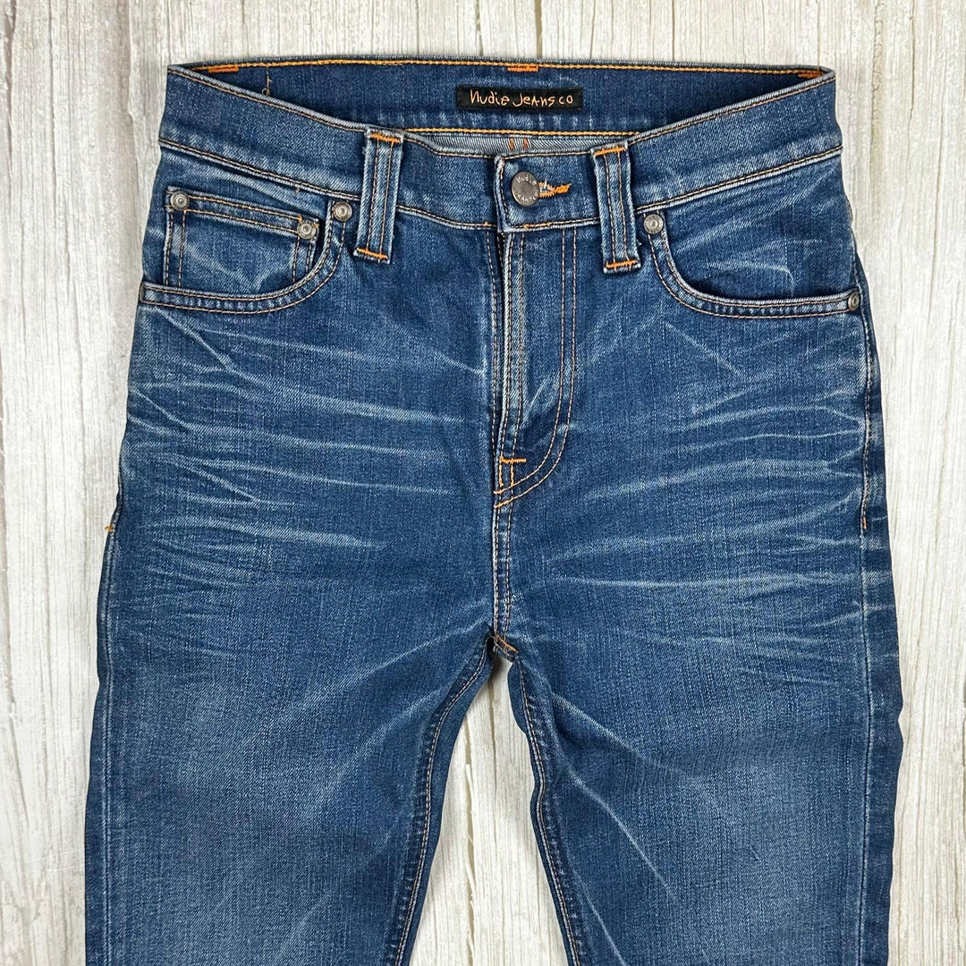 Nudie 'High Kai' Dark Used Denim Jeans- Size 27S