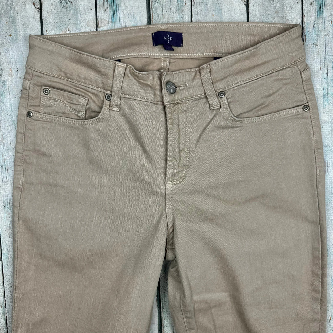 NYDJ Beige Lift and Tuck 'Skinny' Jeans -Size US4 or 8AU - Jean Pool