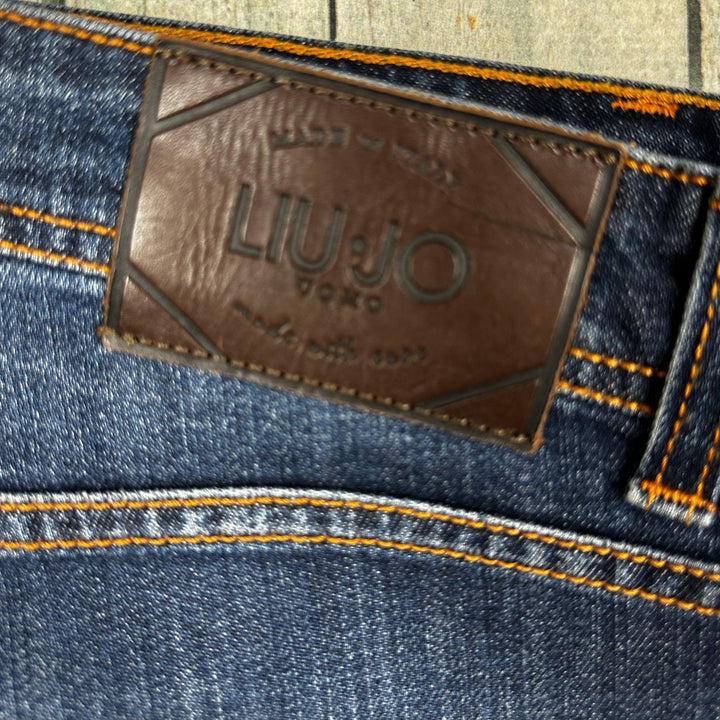 Liu-Jo Uomo Italy Mens Slim 'Frankdark' Jeans - Size 36 - Jean Pool