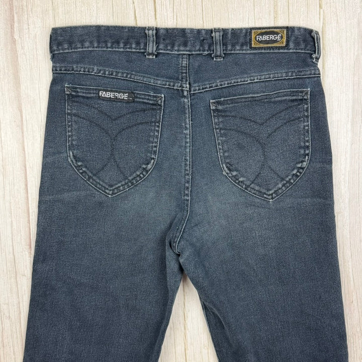 Faberge 1980's Aussie Made Slim Fit Jeans- Size 32"