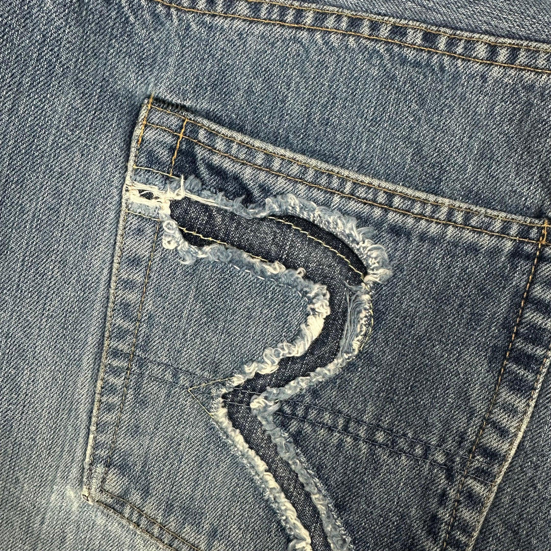 RA-RE Rag Recycle Y2K Mens Italian Relaxed Fit Jeans - Size 36