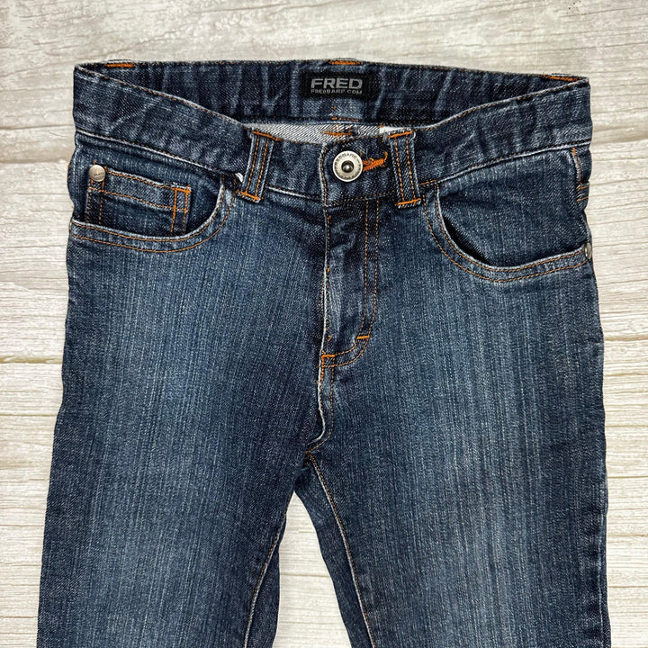 Fred Bare Y2K Slim Straight Denim Jeans- Size 6Y