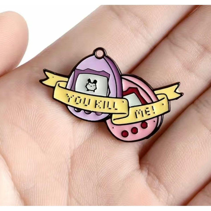 You Kill Me - 90s Enamel Pin - Jean Pool