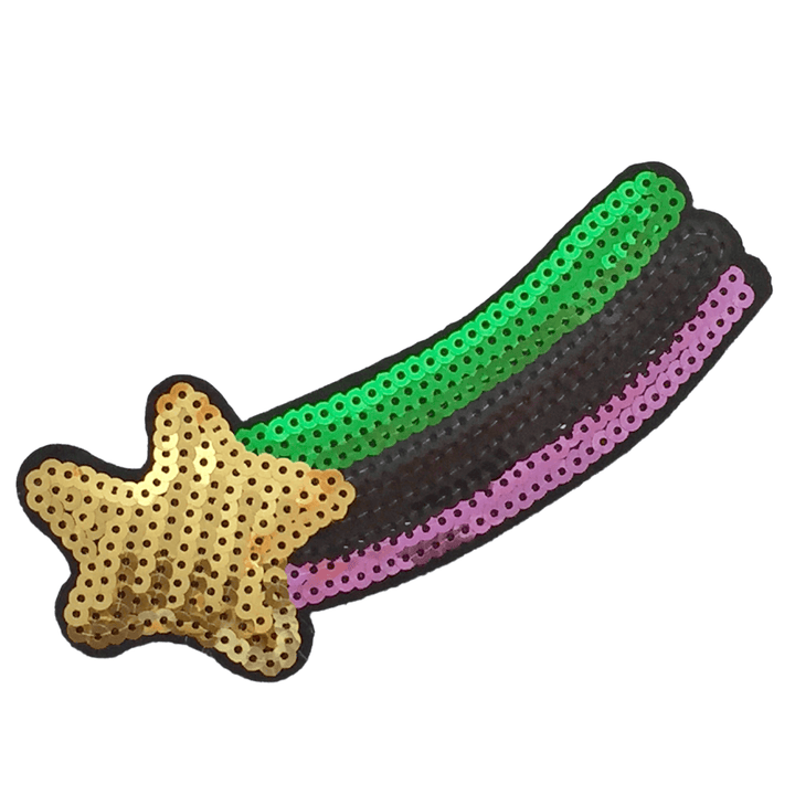 Shooting Star - Sequin & Embroidered Patch