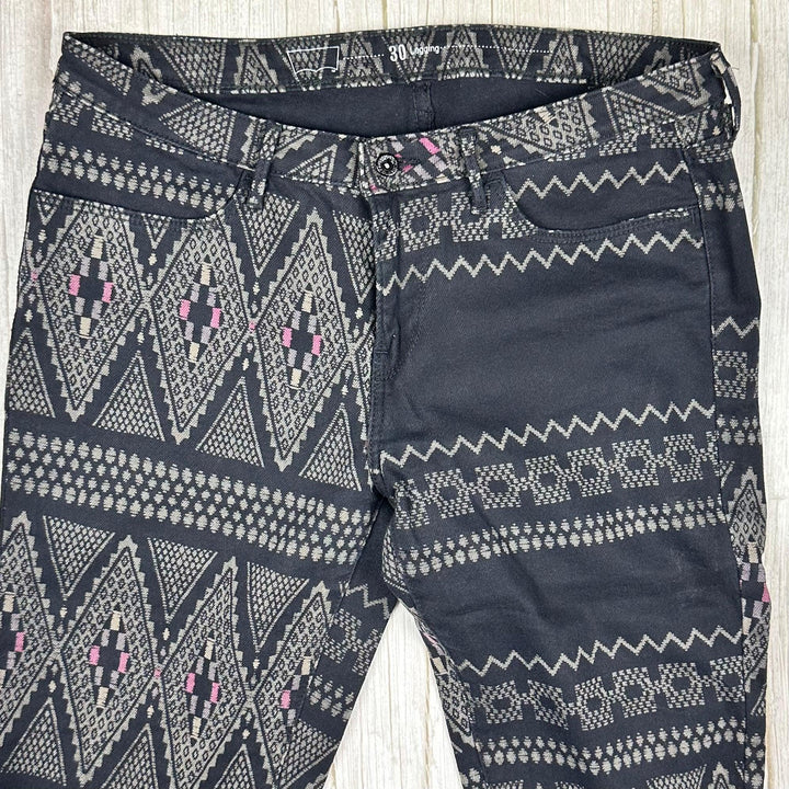 Levis 'Legging' Skinny Aztec Print jeans -Size 30 - Jean Pool