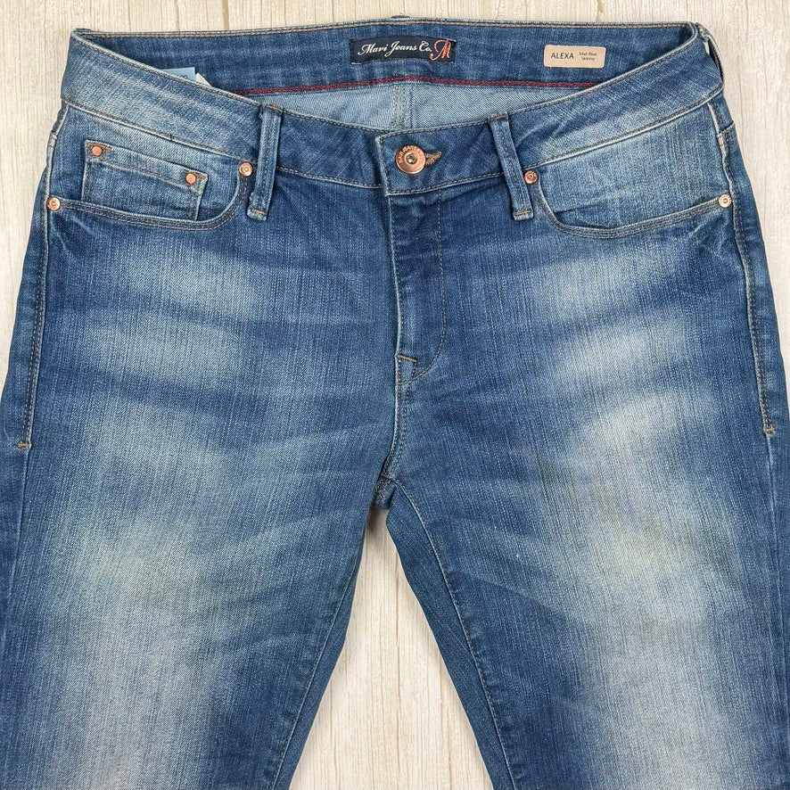 Mavi Jeans 'Alexa' Mid Rise Skinny Denim Jeans -Size 30" or 12 AU