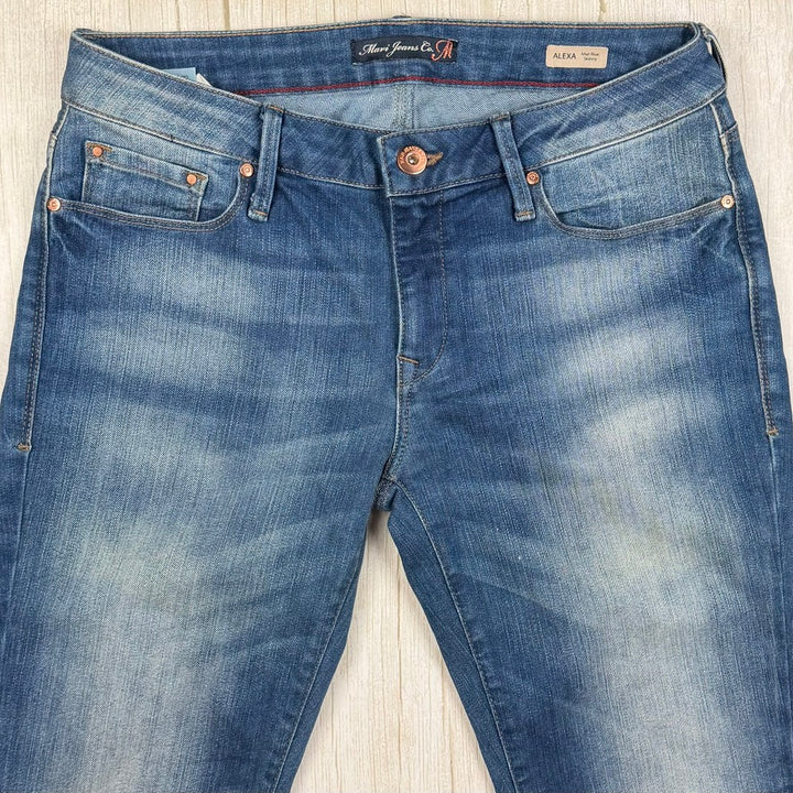 Mavi Jeans 'Alexa' Mid Rise Skinny Denim Jeans -Size 30" or 12 AU