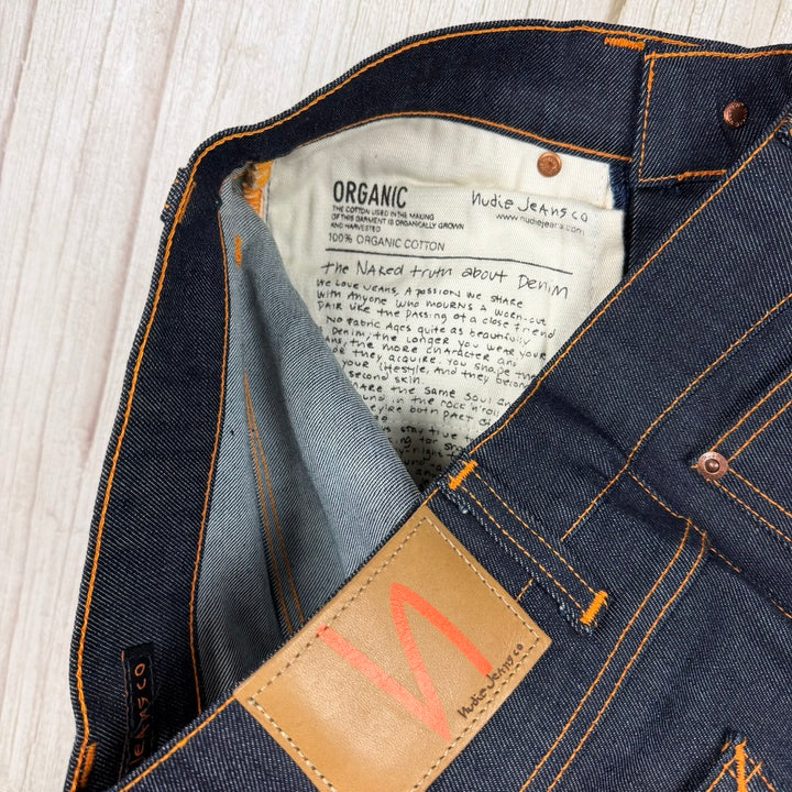 Nudie 'Lean Dean' Dry 16 Dips Wash Organic Cotton Jeans- Size 28S