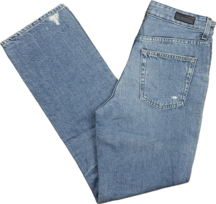 AG Adriano Goldschmied 'Alexxis' High Rise Vintage Straight Jeans- Size 28R