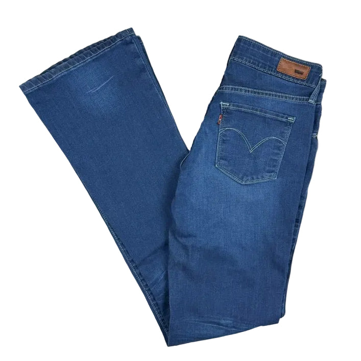 Levis Demi Curve Mid Rise Boot Stretch Jeans -Size 25