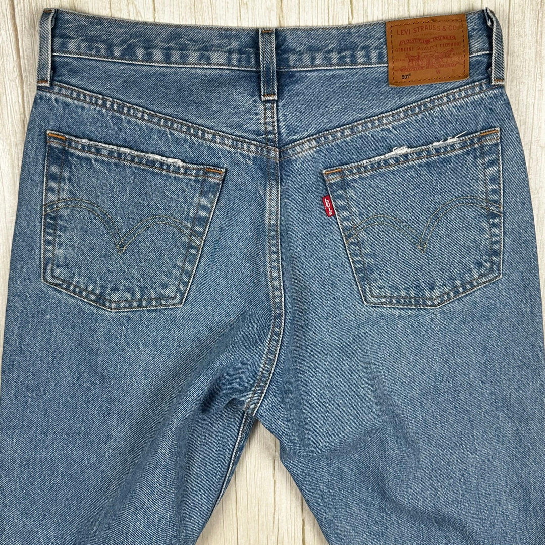 Levis Premium 501s Classic Ladies Jeans -Size 28/30