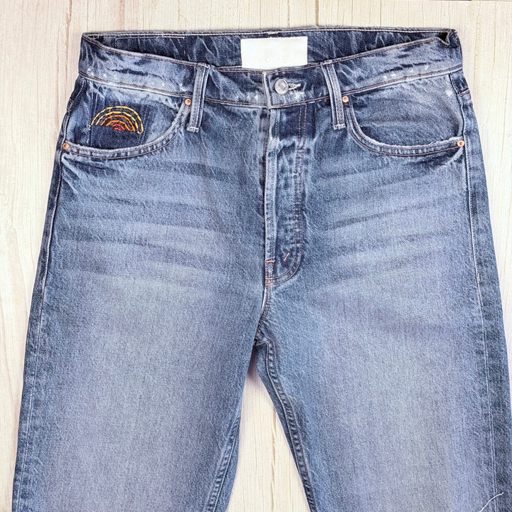 NEW - Mother 'The Tomcat Ankle ' Take Me Even Higher Wash Jeans - Size 29