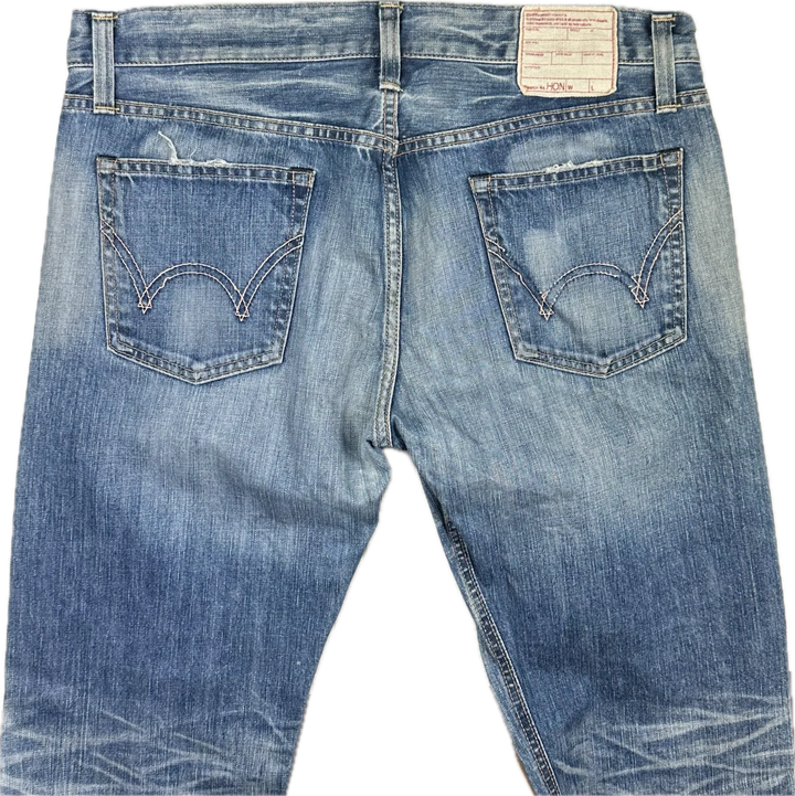 Edwin Made in Japan - Straight Bootleg Denim Jeans -Size 36/34