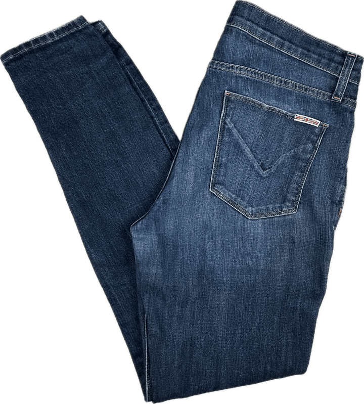 Hudson USA 'Natalie' Mid Rise Skinny Jeans - Size 29