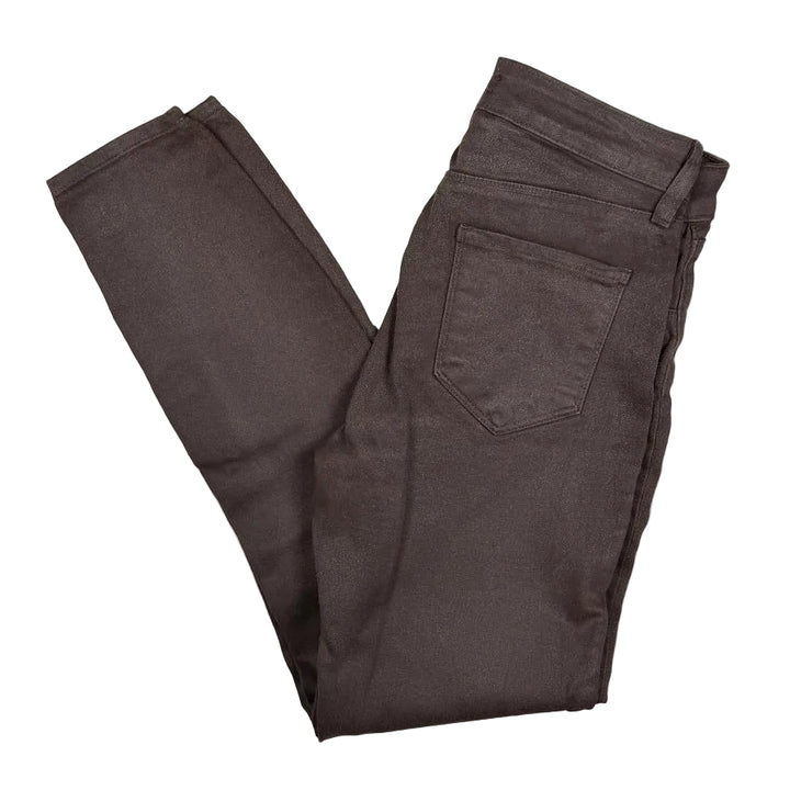 L'Agence 'Margot' Skinny Chocolate Crop Jeans- Size 26