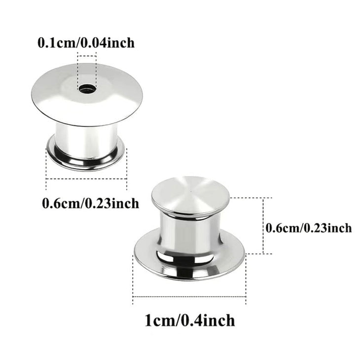 Enamel Pin Back Locking Nuts x2
