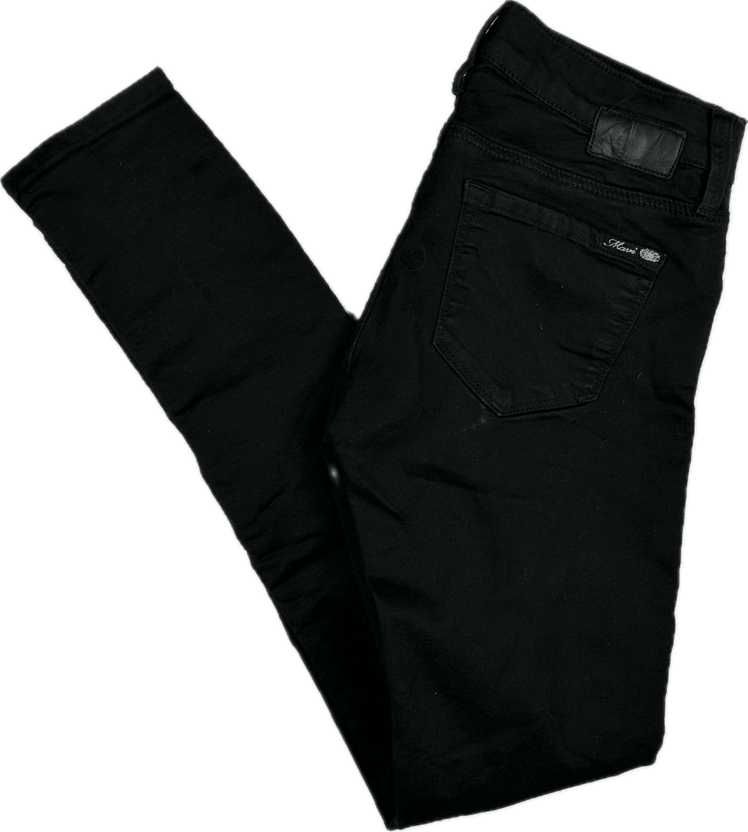 Mavi 'Reina' Maternity Black Skinny Jeans -Size 27/32