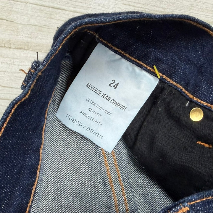 NOBODY 'Reverse Jean Comfort' High Rise Slim Fit Jeans- Size 24