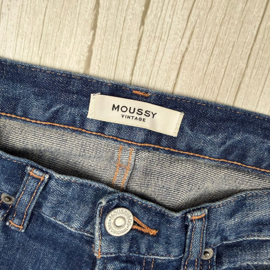 Moussy Vintage Japan Slim Fit Distressed Jeans- Size 26
