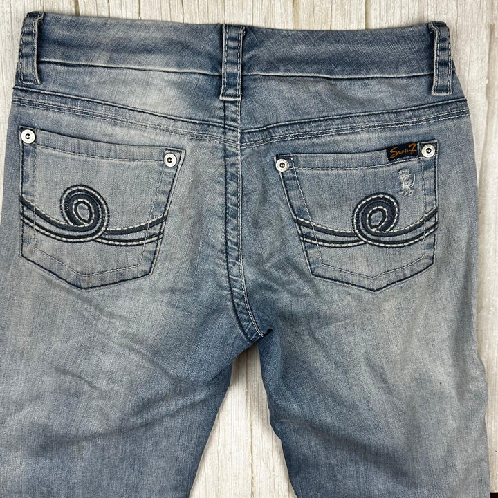 Seven7  Low Rise Bootcut Jeans Size - 27