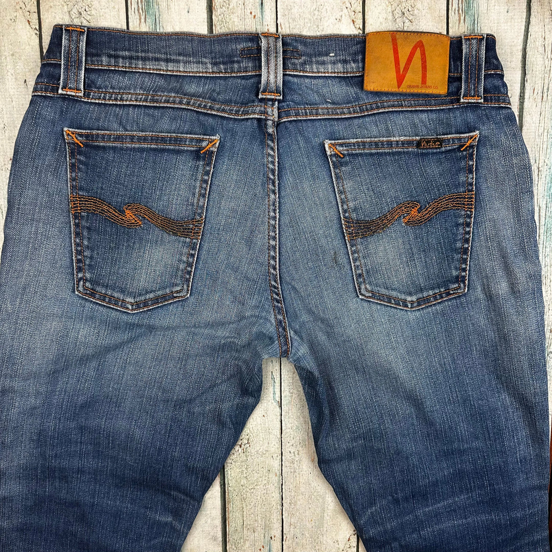 Nudie Jeans Co 'Tight Long John' Super Blue Jeans - Size 30/32 - Jean Pool