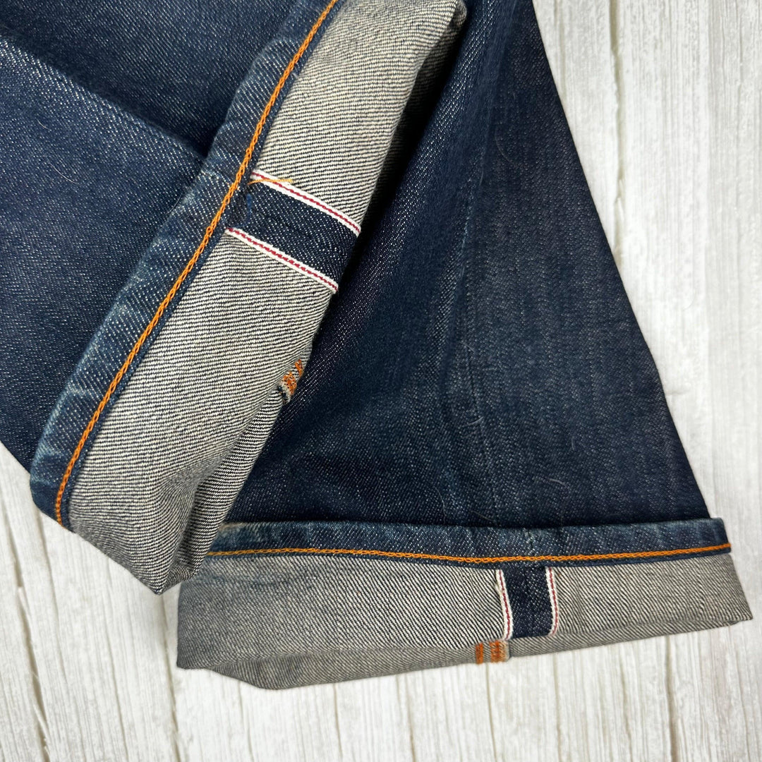 Nudie Jeans Co. 'Average Joe' Dry Selvage Jeans - Size 36/32 - Jean Pool