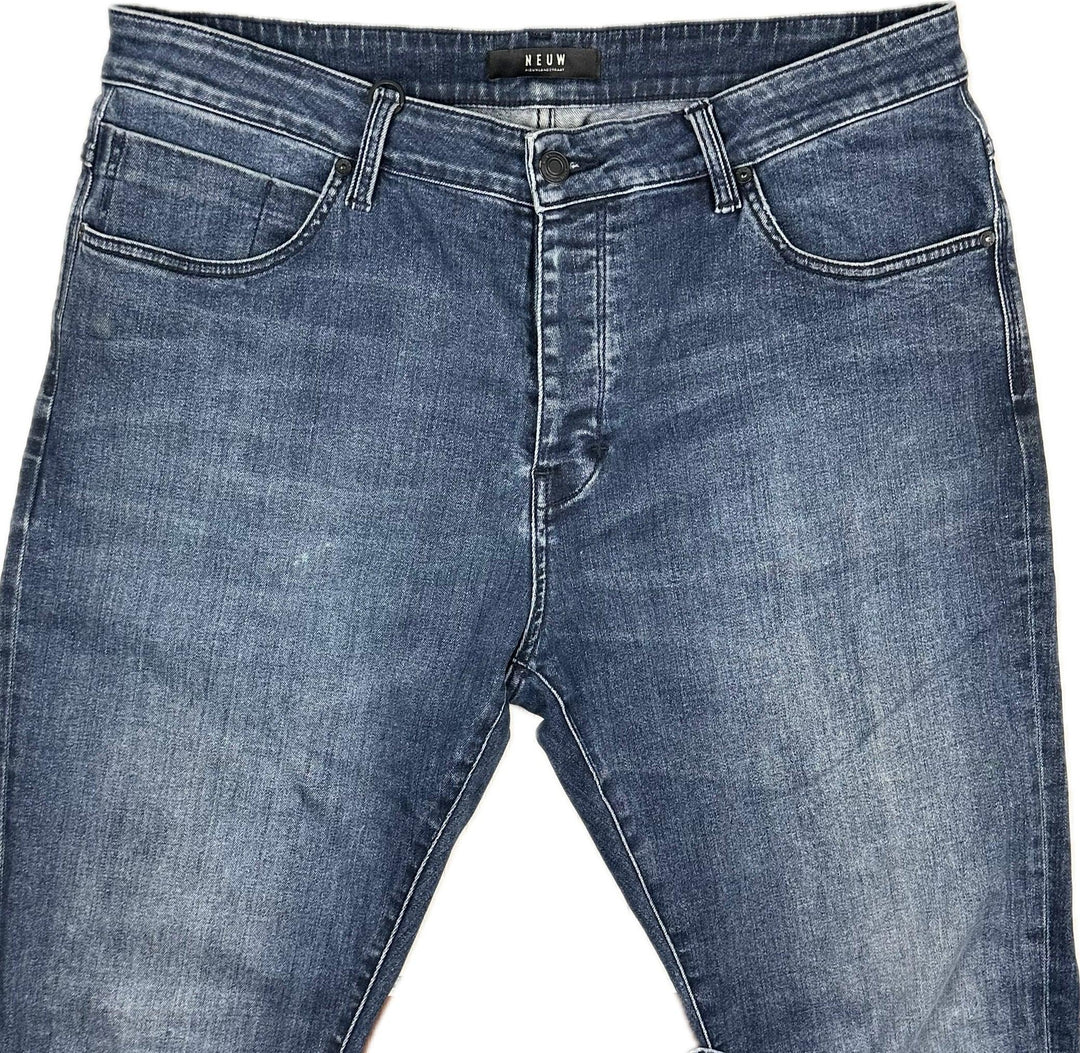 NEUW Mens 'Ray Tapered' Stretch Denim Jeans - Size 36/34