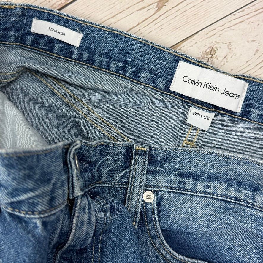 Calvin Klein Denim 'Mom Jean'- Size 31" or 13AU
