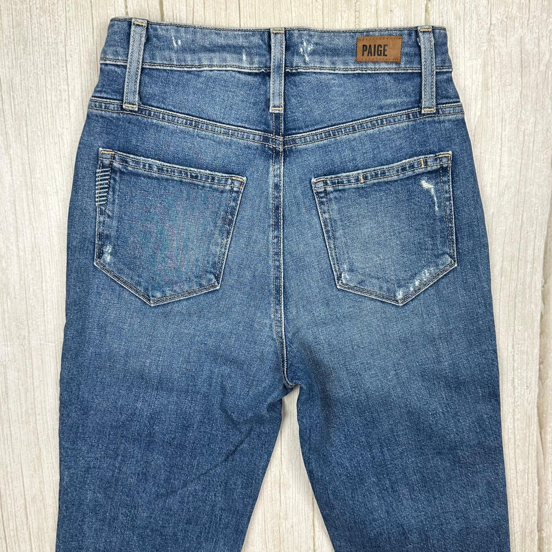 Paige Denim 'Sarah Slim' Embarcadero Distressed Jeans- Size 24