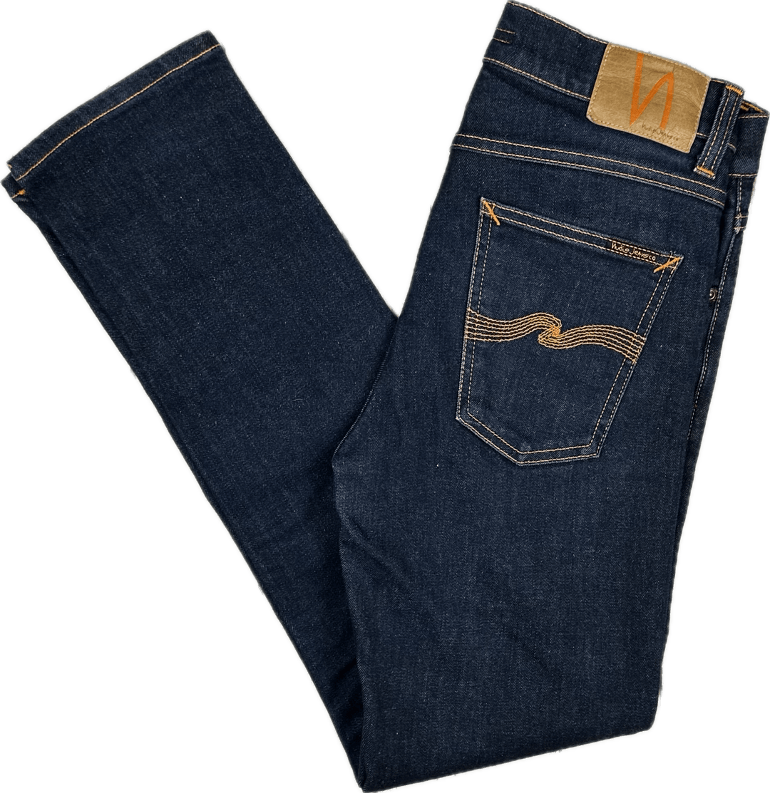 Nudie 'Lean Dean' Dry 16 Drips Organic Jeans- Size 31 - Jean Pool