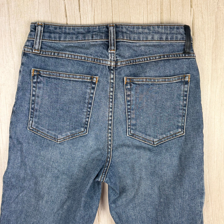 Alexander Wang Slim Straight 'Grip' Ankle Jeans Size 26