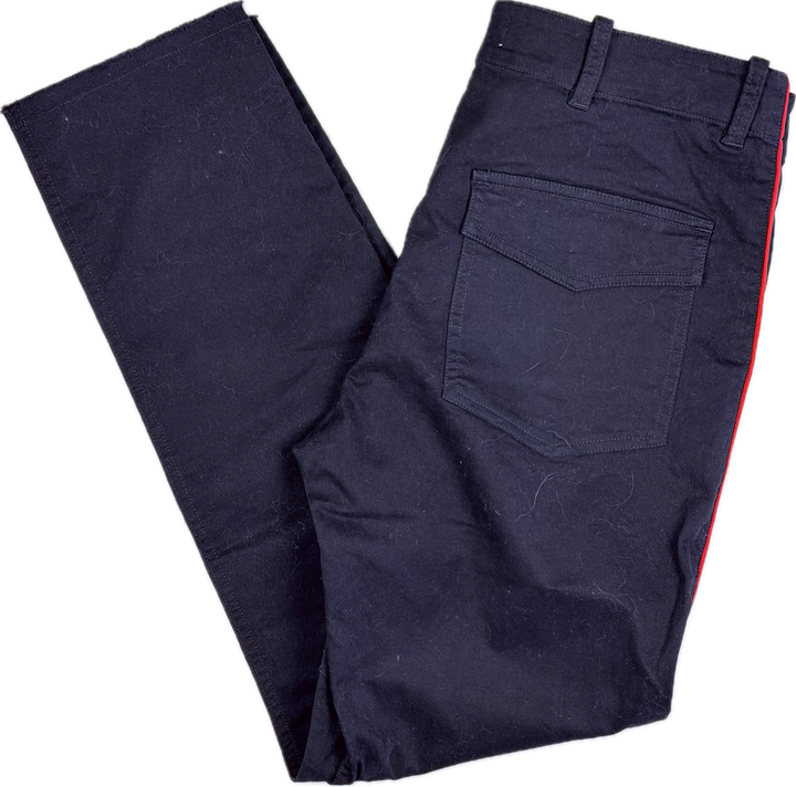 Nili Lotan USA Made Ladies 'Jenna' Piping Pants- Size US 4 or 8