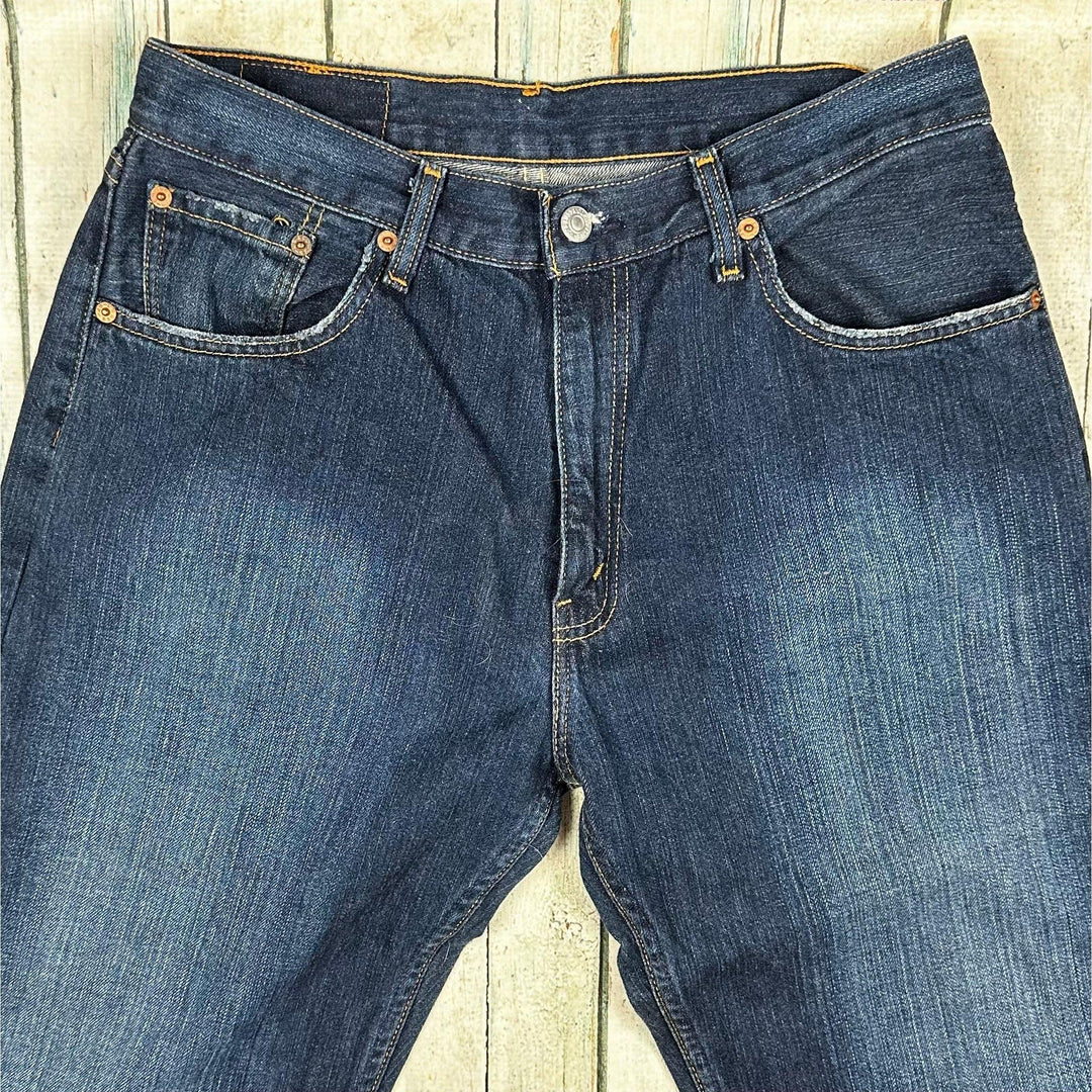 Levis 90s Vintage 514 Mens Straight Leg Jeans - Size 32/32 - Jean Pool