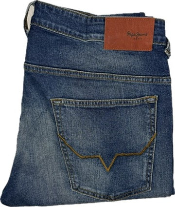 Pepe London 'Lawrance V' Slim Cropped Jeans -Size 36S