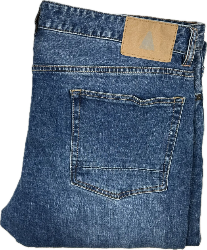 Jag Straight Mens Stretch Jeans - Size 38