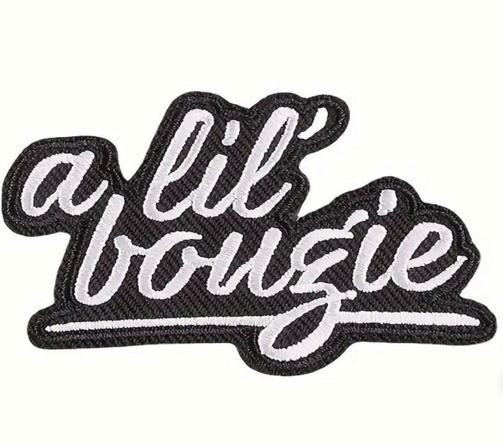 A Lil’ Bougie- Embroidered Patch - Jean Pool