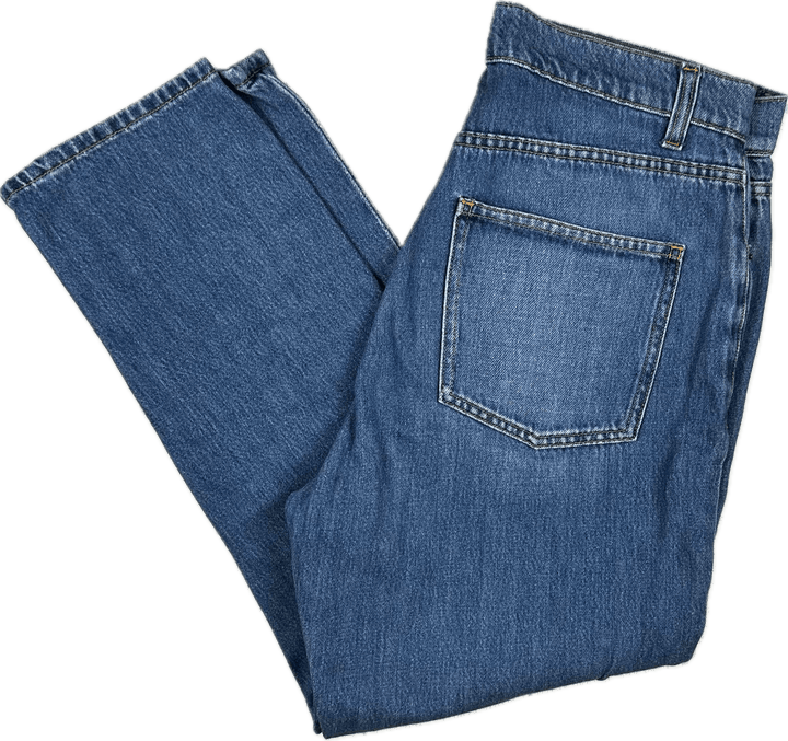 St. Agni High Rise Tapered Crop Jeans- Size 29