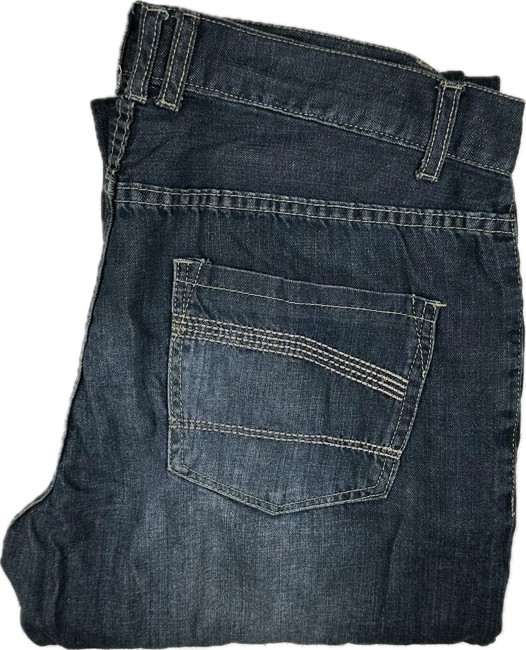 Shane Warne Spinners - Mens Classic Denim Jeans -Size 92