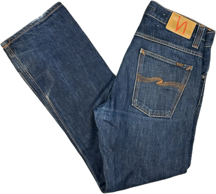 Nudie Jeans Co. 'Average Joe' Dry Heavy Jeans - Size 33/32
