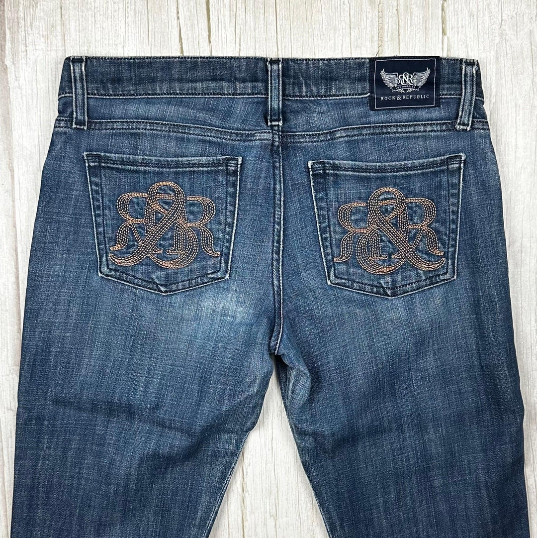 Rock & Republic 'Stella' Slim Straight Jeans- Size 28